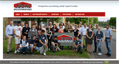 Desktop Screenshot of luedke-bau.de